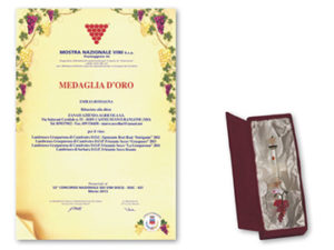 Mostra nazionale dei vini S.c.a. 2013 – Medaglia d’oro