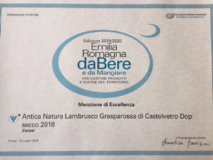 Emilia Romagna da Bere e da Mangiare 2019/20